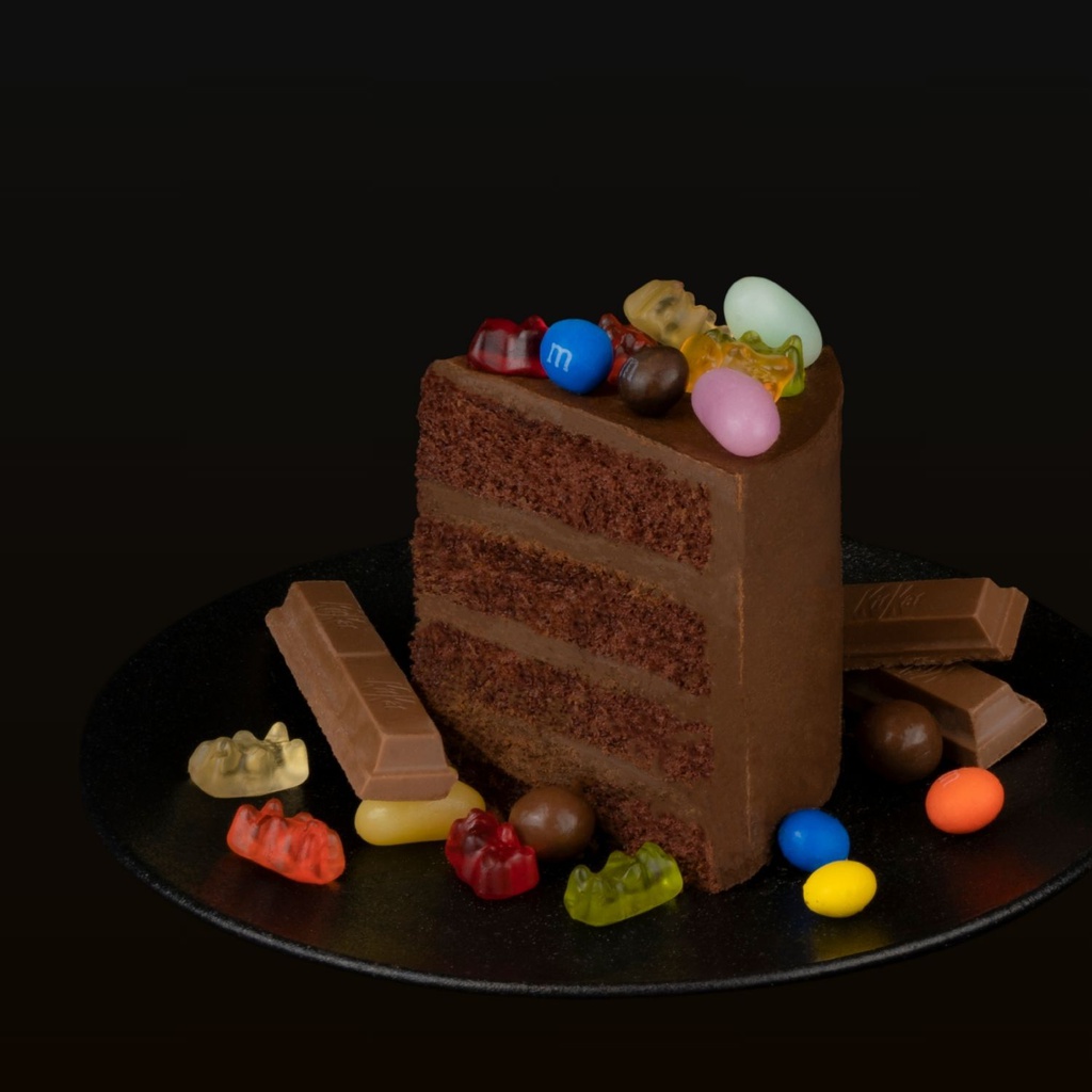 Kids Chocolate Cake-slice