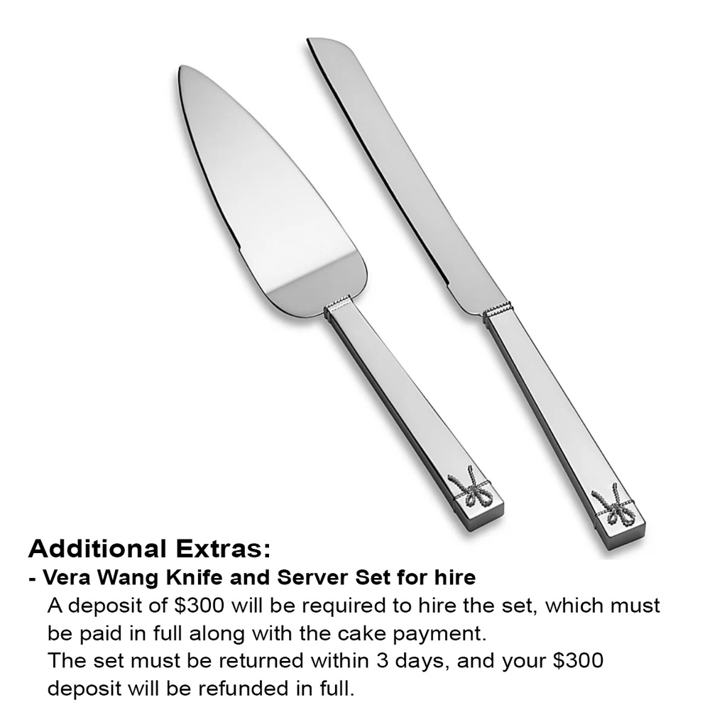 2 Tier Wedding Cake (Design #1)