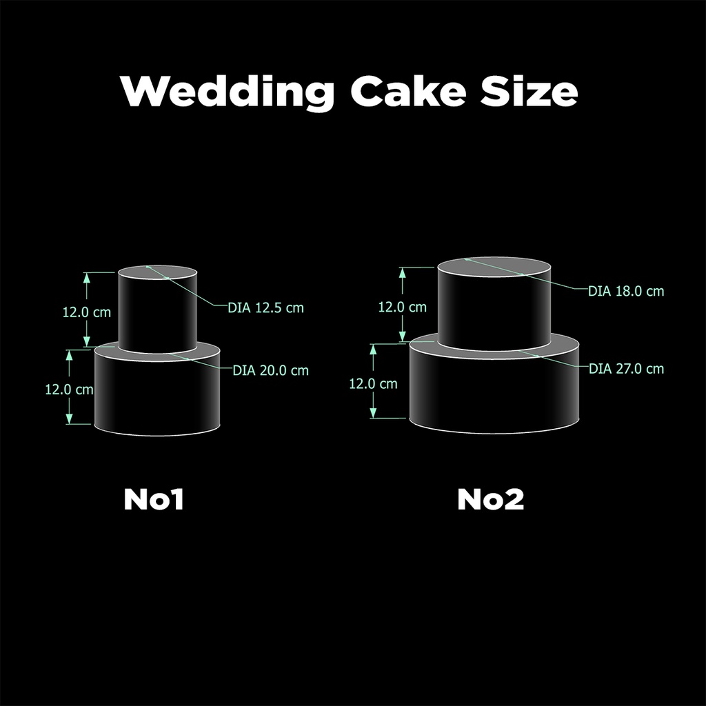 Wedding 2 Tier Butter Cream Masking-size